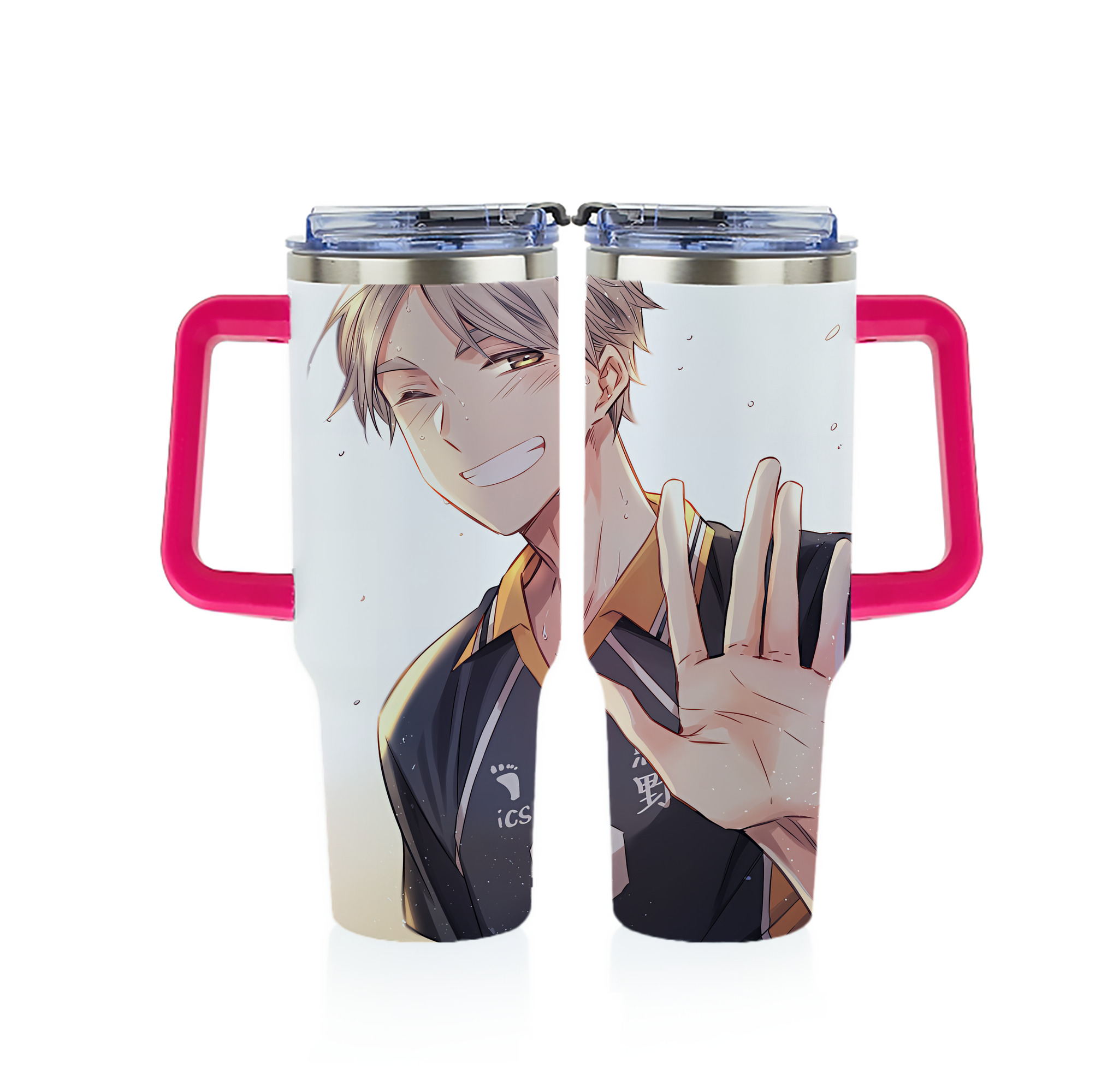 （画像用） ハイキュー!! Haikyu!! 1200ｍLフルプリント車用タンブラー